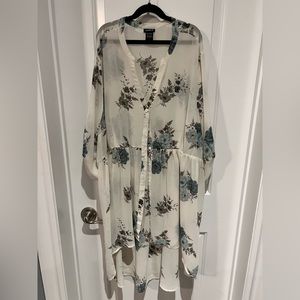 Torrid size 2 long blouse